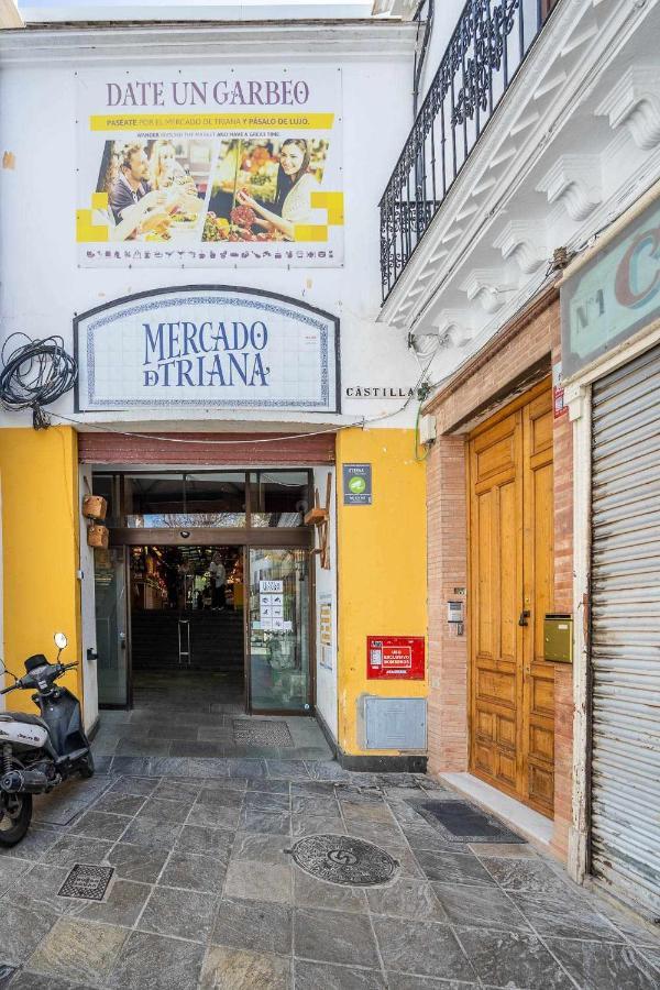 Comfy Away - Apartamento Exclusivo Mercado De Triana Con Balcon Sevilla Exterior foto